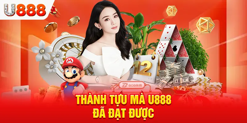 Thành tựu đạt được của nhà cái U888